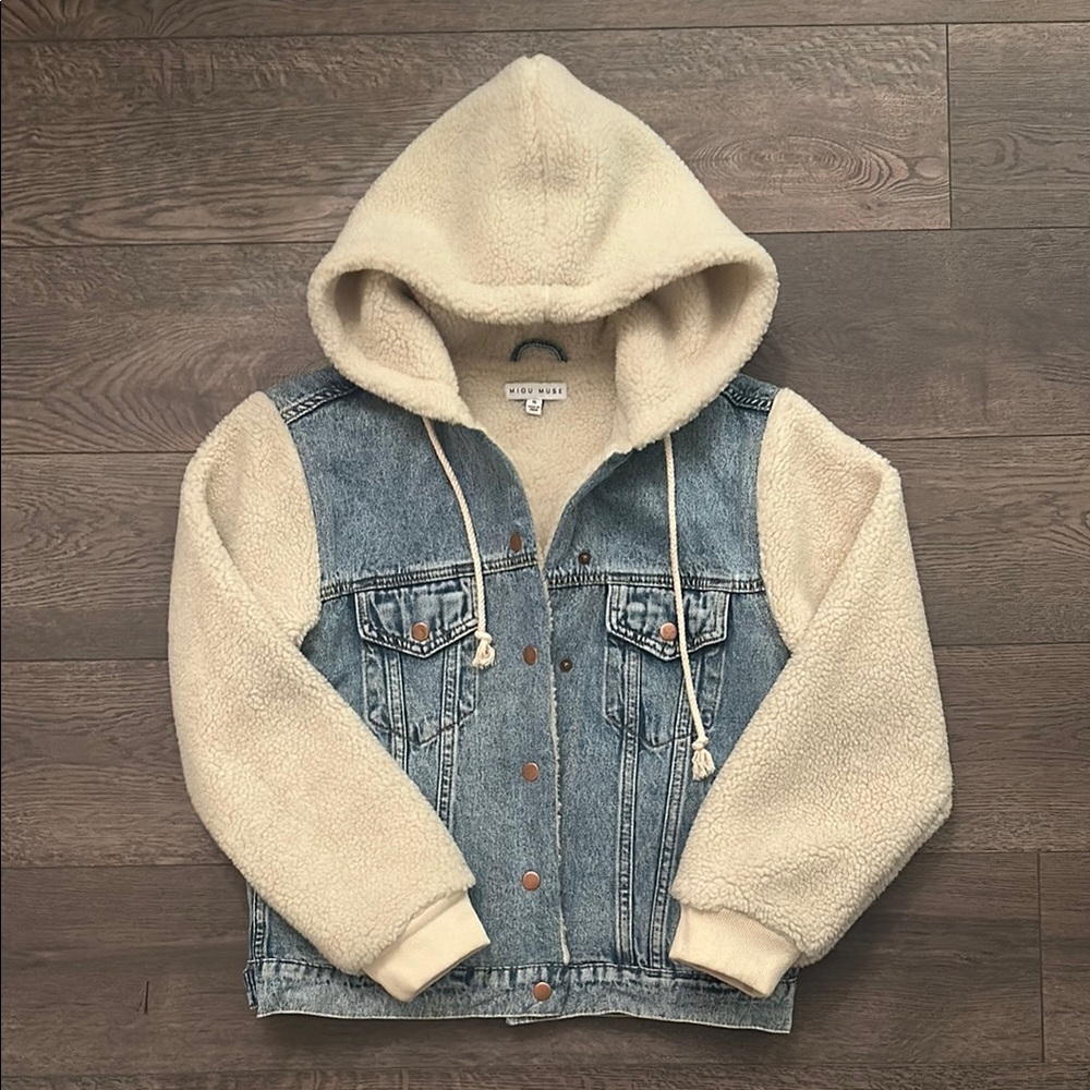 Sherpa Lined Jean Jacket